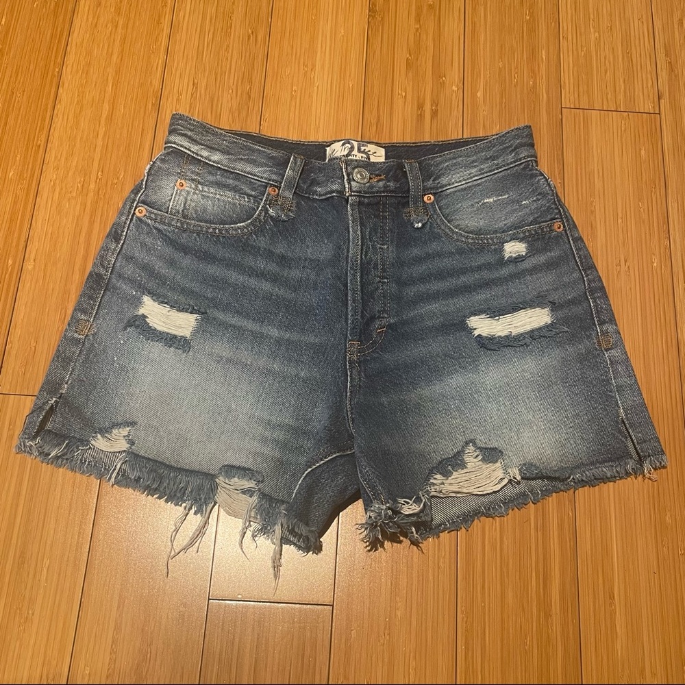 Free People Denim Shorts, Sz 25, Like New